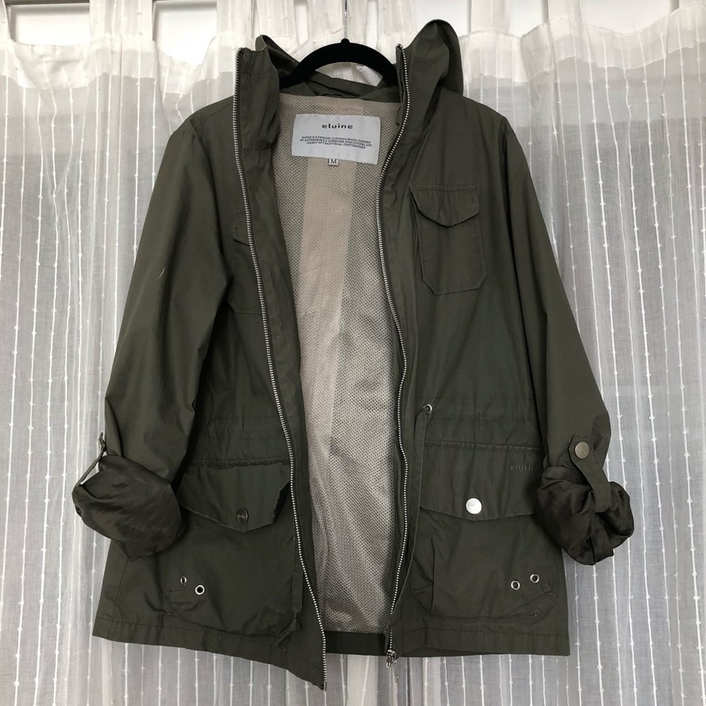 Elvine Cargo Windbreaker